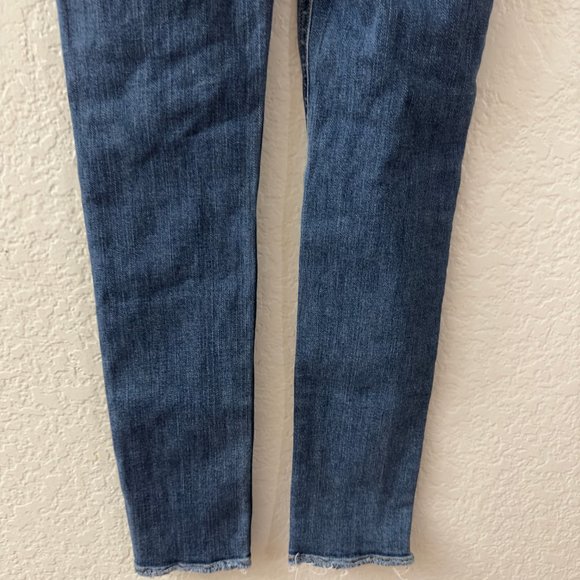 Rag & Bone Distressed The Skinny Jeans In La Paz Wash Size 25 - Picture 7 of 9